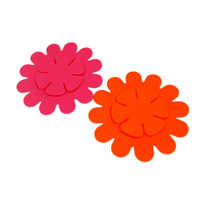 定制硅膠砂鍋墊餐桌墊，廚房pvc軟膠湯鍋隔熱墊廠家