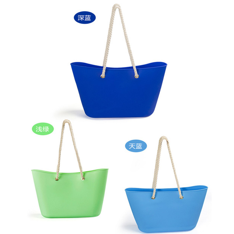 硅膠手提包，硅膠沙灘包廠家定制